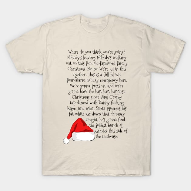 Christmas Rant T-Shirt by masciajames